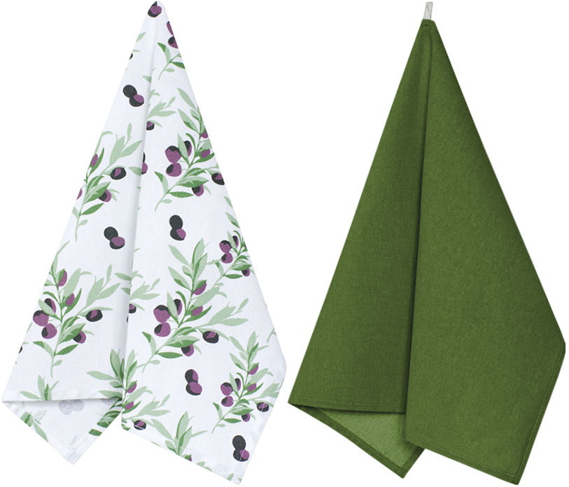 Набор полотенец кухонных | Black olives | Guten Morgen