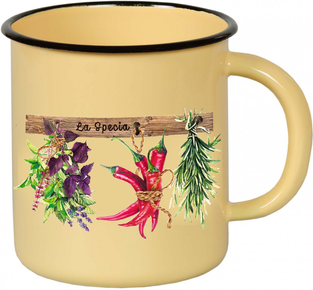 Кружка эмалированная «La Speсio» | La Speсio | Appetite