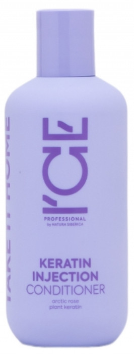 Кондиционер кератиновый для повреждённых волос | Take it home | ICE Professional
