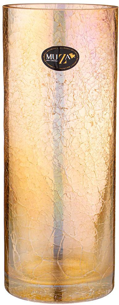 Ваза «Cracle amber» | Cracle amber | Muza
