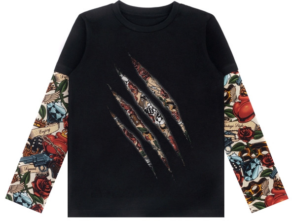 Лонгслив для мальчиков | Бодиарт | Апрель