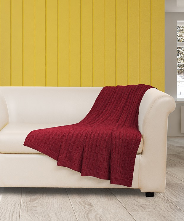 Плед вязаный «Nordvic» | QWERTY