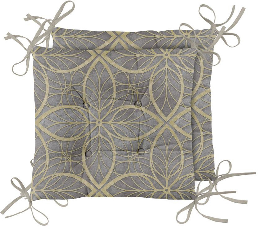 Комплект подушек плоских на стул | Notre Dame | Унисон