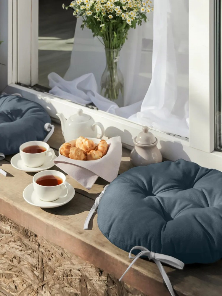 Комплект подушек на стул | Basic | Унисон