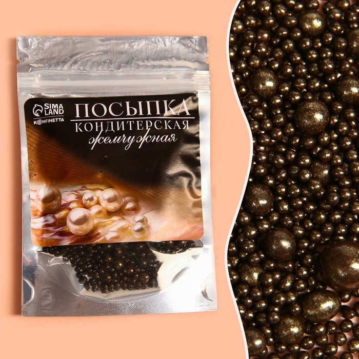 Посыпка кондитерская жемчужная | Konfinetta