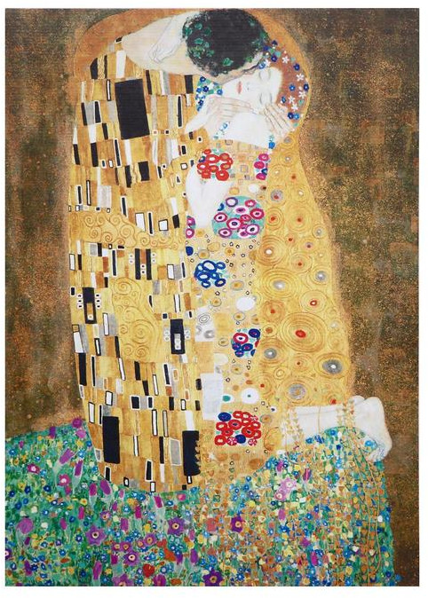 Картина на холсте «Поцелуй» | Topposters