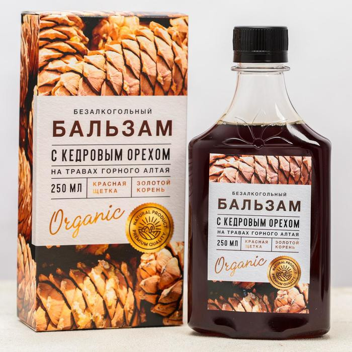 Бальзам безалкогольный на травах с кедровым орехом | Доброе здоровье