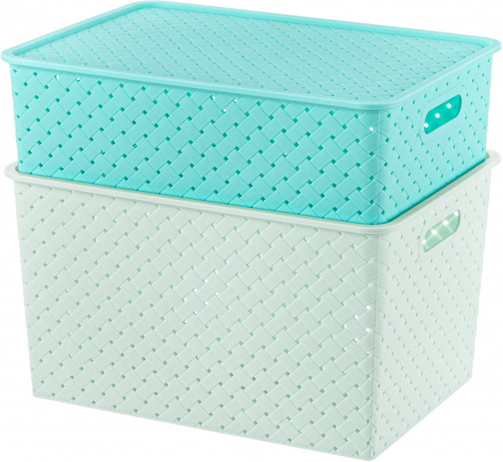 Набор корзинок с крышками «Береста» | Береста | El Casa