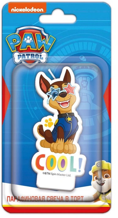 Свеча для торта | Щенячий патруль | ND Play