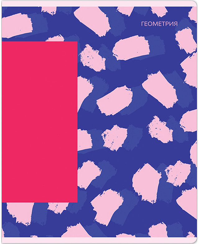 Тетрадь предметная «Геометрия» | Bright splash | Meshu