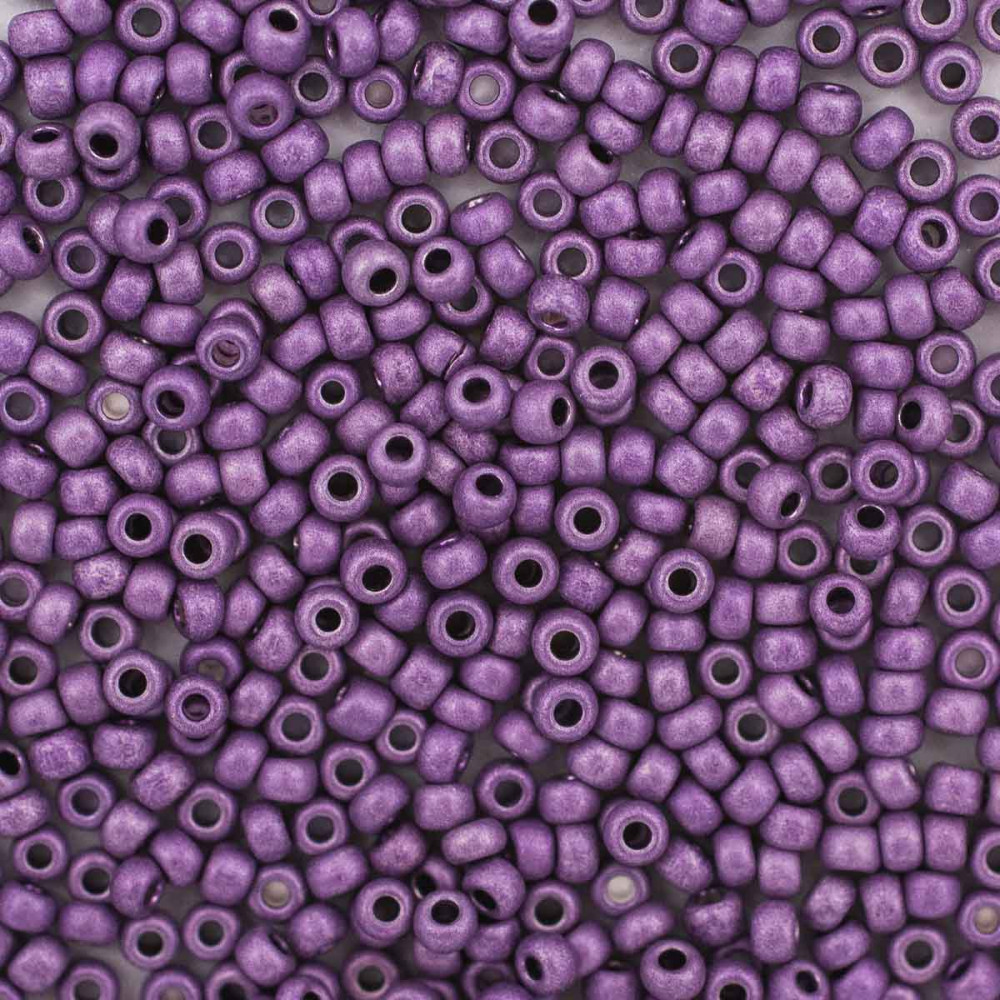 Бисер металлик матовый, цвет 18528 М | Preciosa