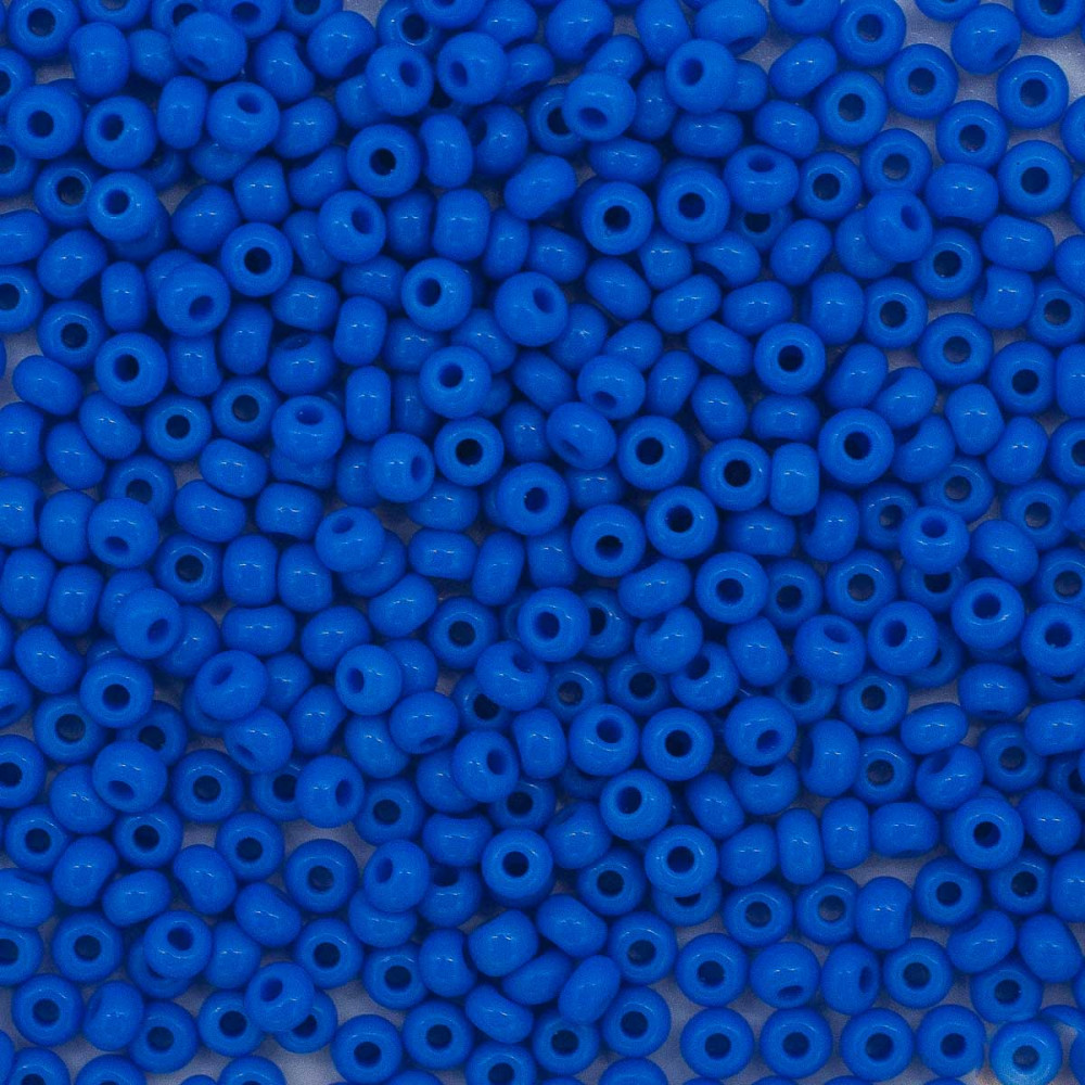 Бисер непрозрачный, цвет 33040 светло-синий | Preciosa