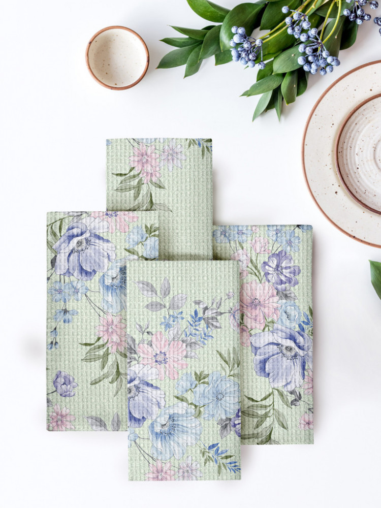 Комплект полотенец вафельных | Euphoria | Mia Cara