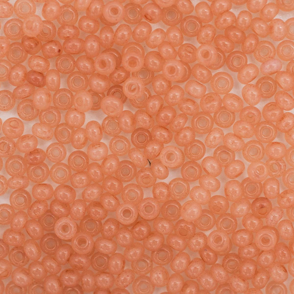 Бисер алебастр, цвет 02111 коричнево-бежевый | Preciosa