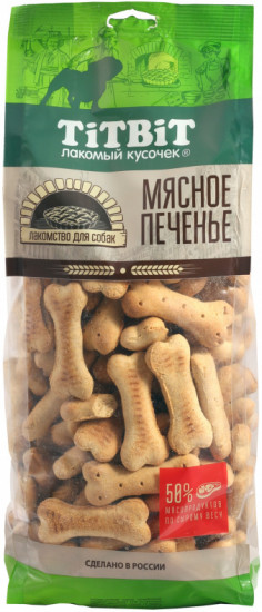 Печенье мясное для собак