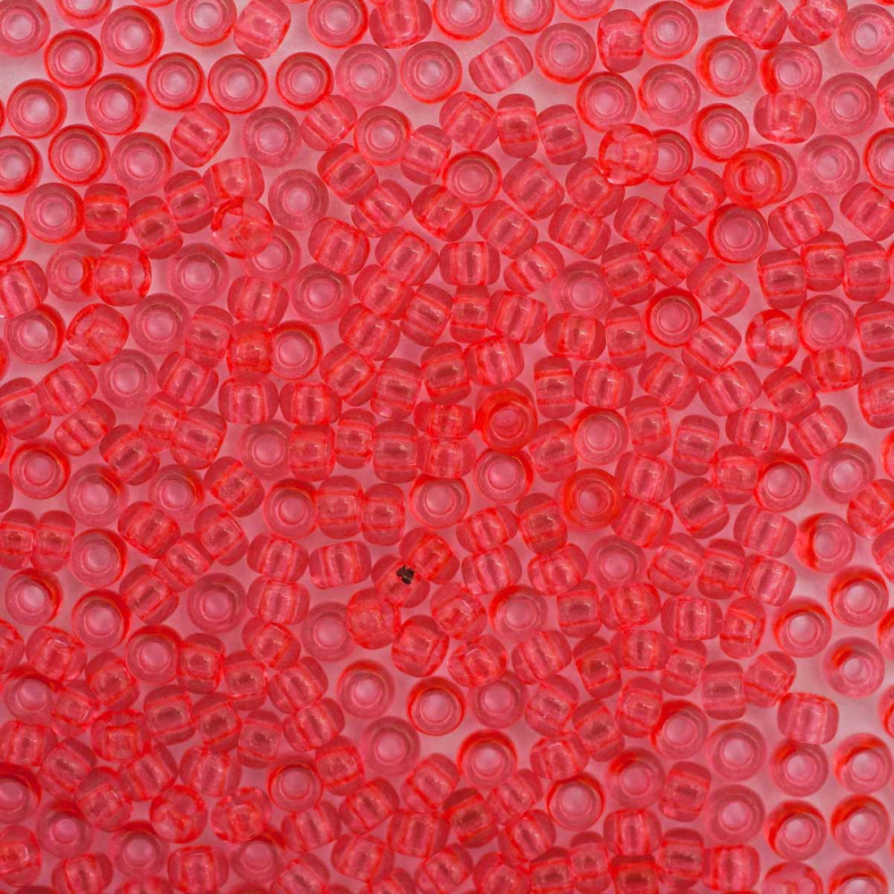 Бисер прозрачный зольгель окрашенный, цвет 01191 персико-розовый | Preciosa