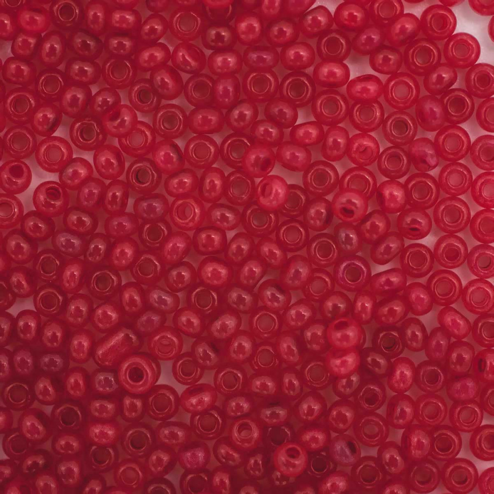 Бисер алебастр, цвет 17899 ярко-малиновый | Preciosa