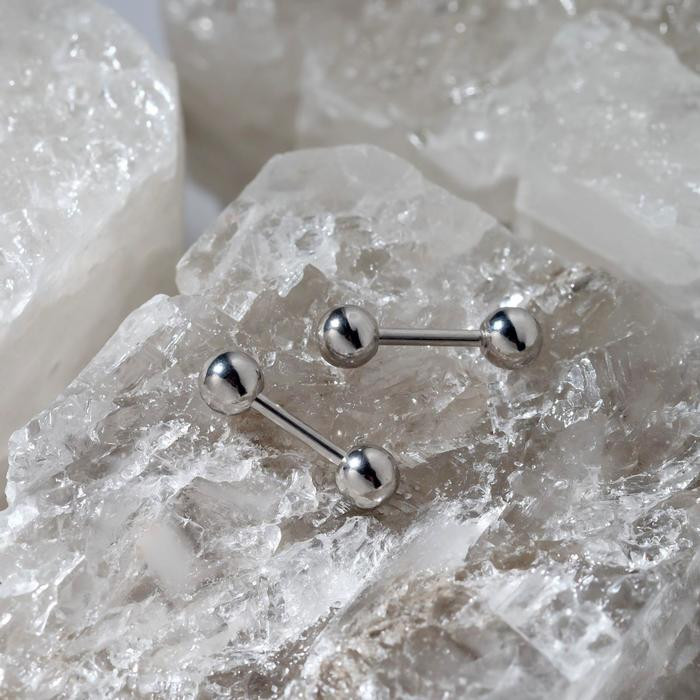 Пирсинг для брови «Штанга» | Queen Fair