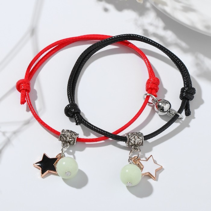 Комплект браслетов | Неразлучники | Queen Fair