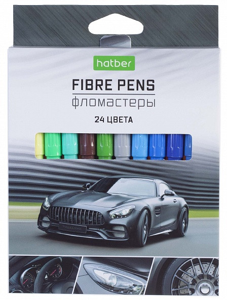 Фломастеры «Eco» | Скорость и мощь | Hatber