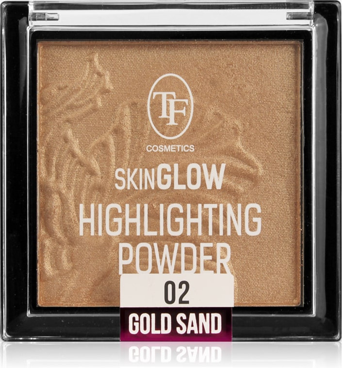 Хайлайтер для лица «Skin Glow», оттенок 02 Золотой песок | Triumph