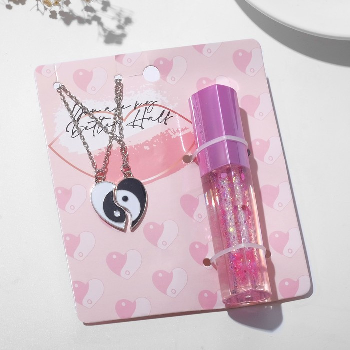 Комплект кулонов | Неразлучники | Queen Fair