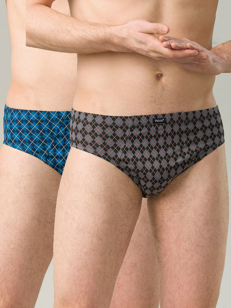 Комплект трусов-слипов мужских | Мужское бельё | Pelican