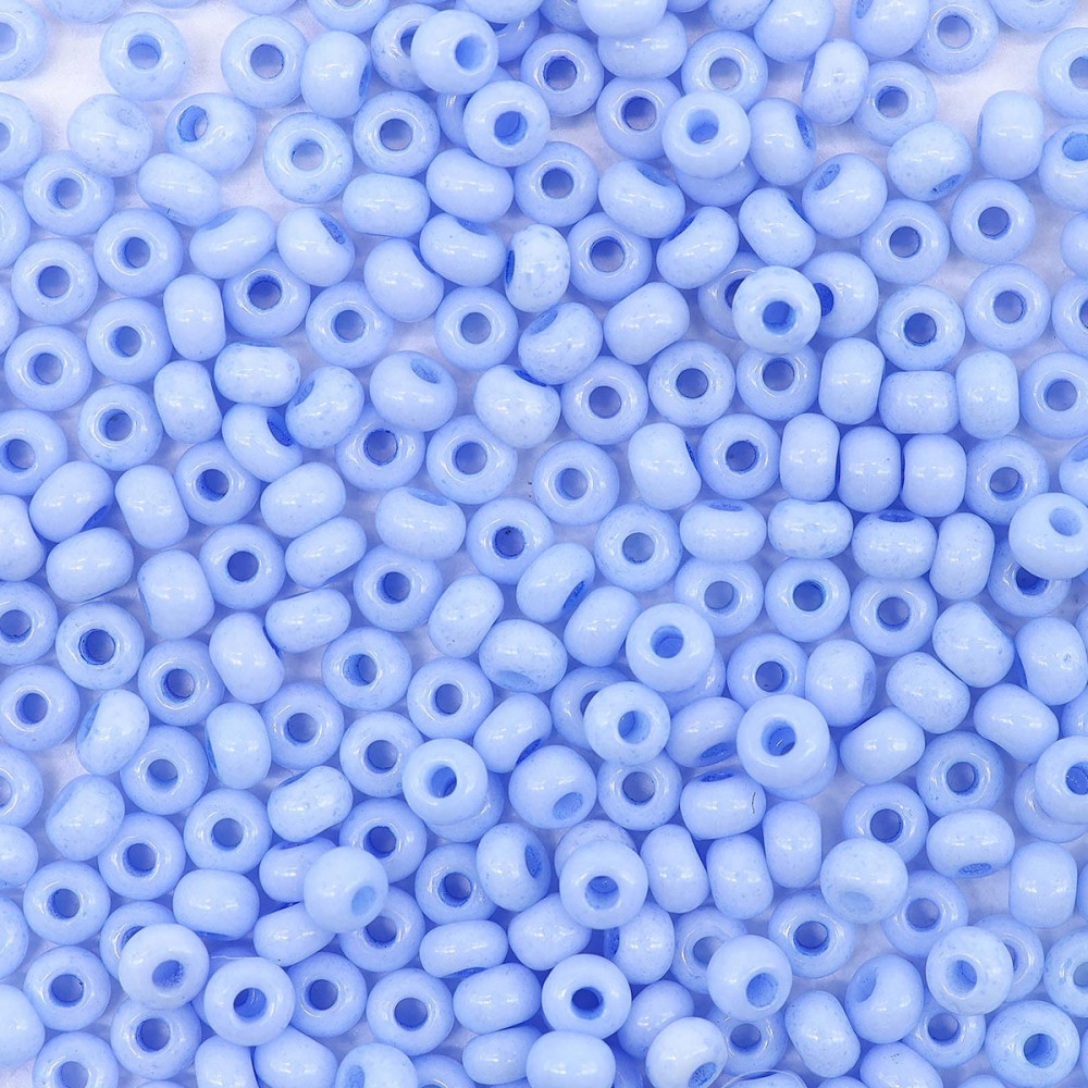 Бисер непрозрачный, цвет 03131 лилово-голубой | Preciosa