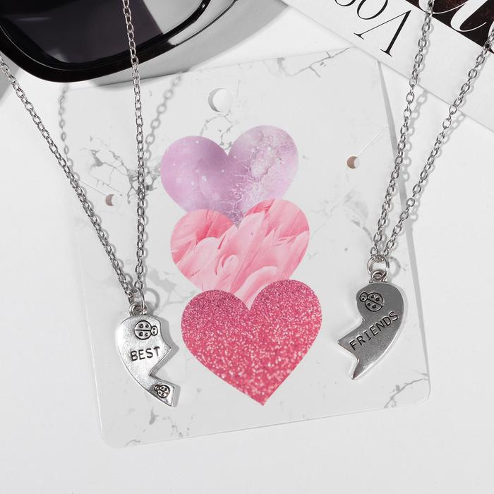 Комплект кулонов | Неразлучники | Tell your story