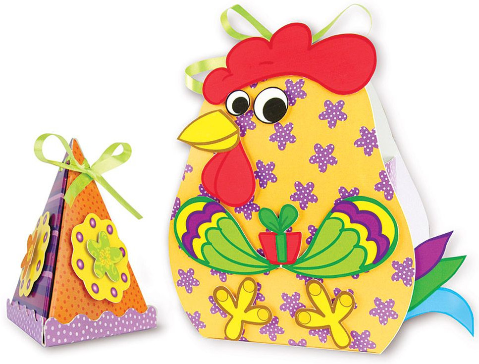 Набор для творчества «Веселый петух» | Сюрприз | Клевер