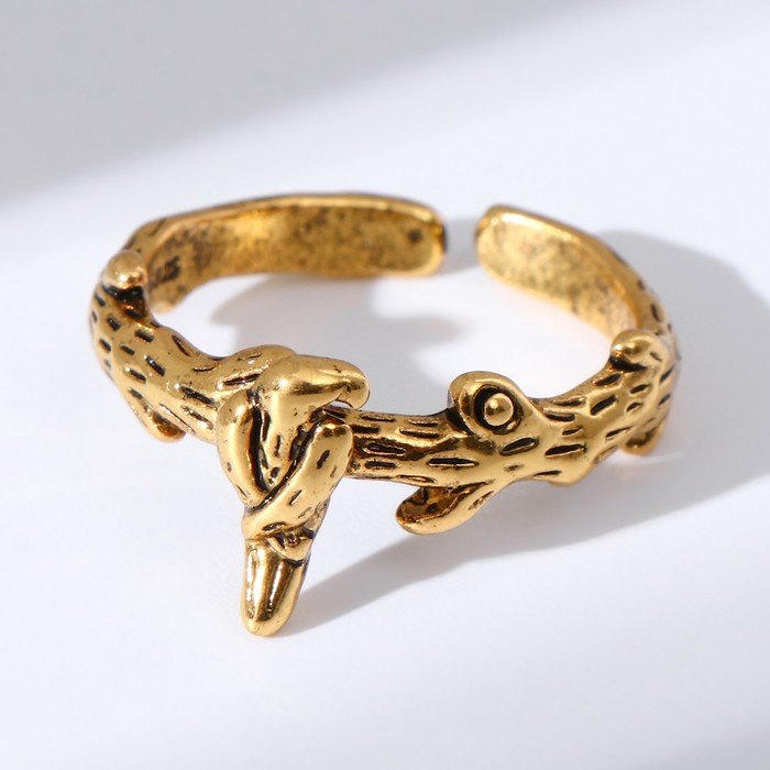 Перстень мужской «Ворон» | Птицы | Queen Fair