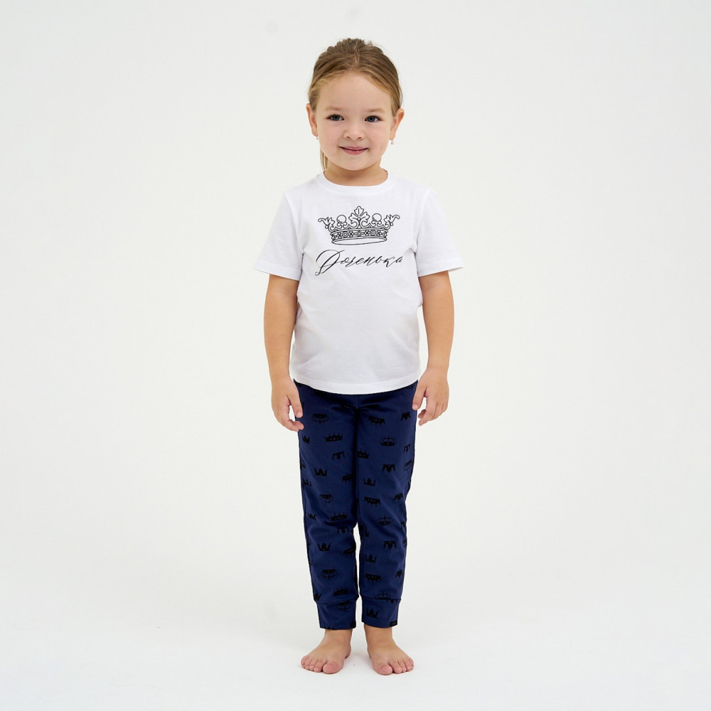 Пижама для девочек «Crown» | Crown | KAFTAN