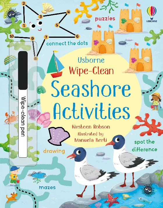 Wipe-Clean Seashore Activities