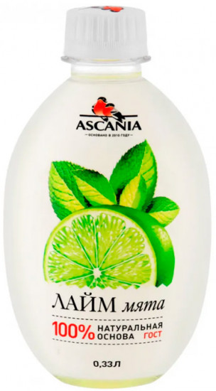 Лимонад со вкусом лайма и мяты