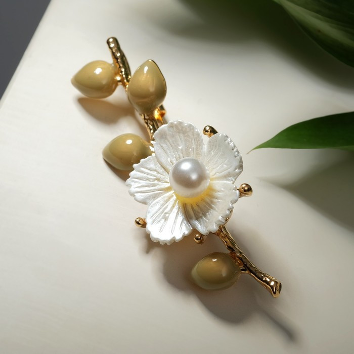 Брошь «Ветвь» | Цветы | Queen Fair