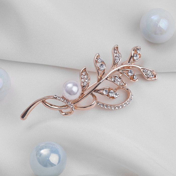 Брошь «Ветвь» | Цветы | Queen Fair
