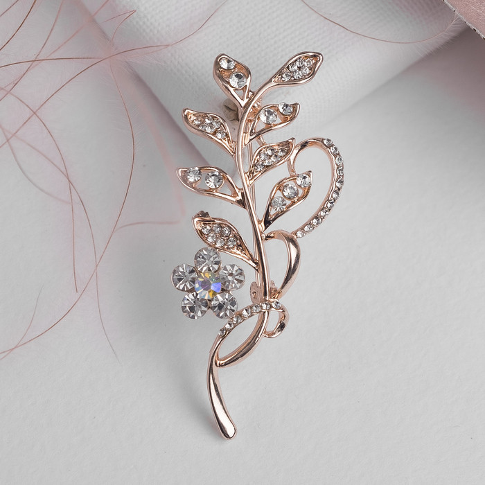 Брошь «Ветвь» | Цветы | Queen Fair