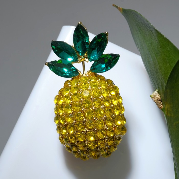 Брошь «Ананас» | Queen Fair