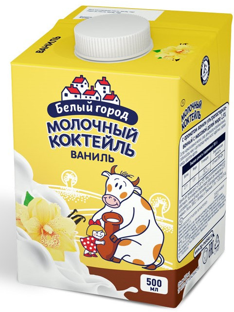 Коктейль молочный «Ваниль» | Белый город