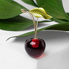 Брошь «Вишенка»