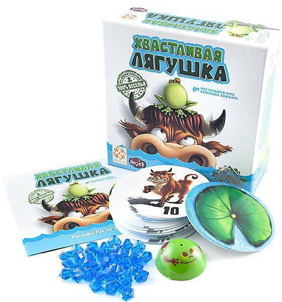 Игра настольная «Хвастливая лягушка» | Стиль Жизни