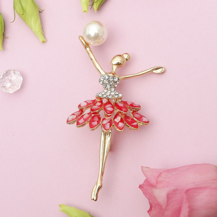 Брошь «Гимнастка в пачке» | Гимнастка | Queen Fair