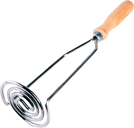 Картофелемялка с деревянной ручкой | Mayer & Boch
