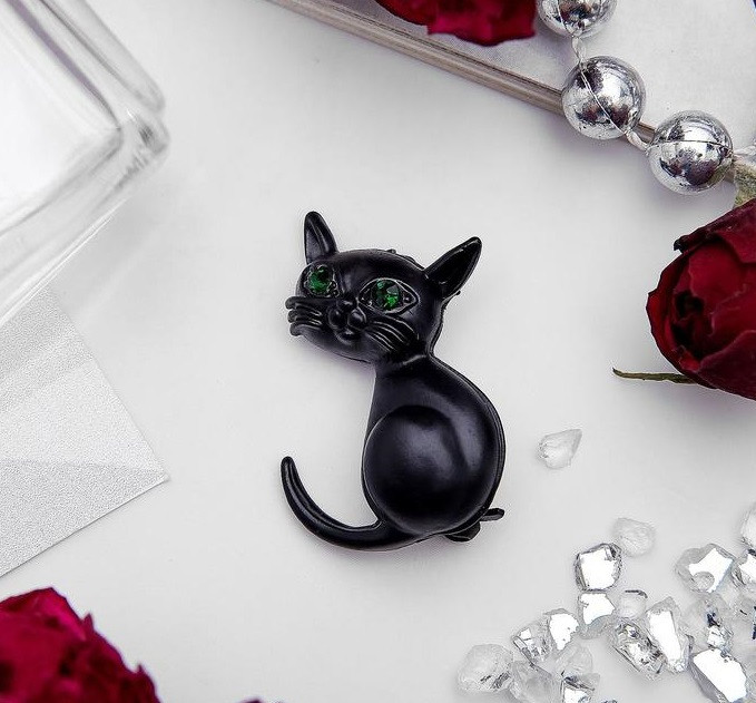 Брошь «Котенок» | Символ 2023 года | Queen Fair