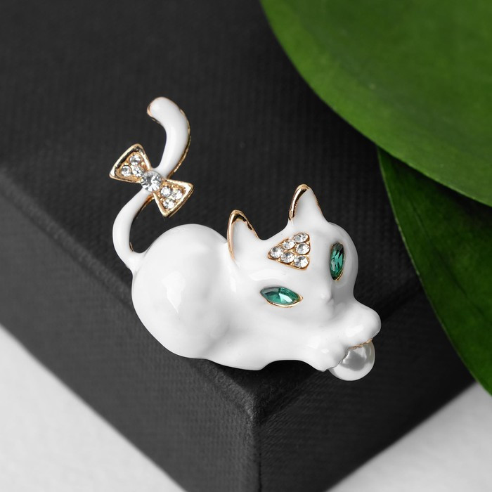 Брошь «Котеночек» | Символ 2023 года | Queen Fair