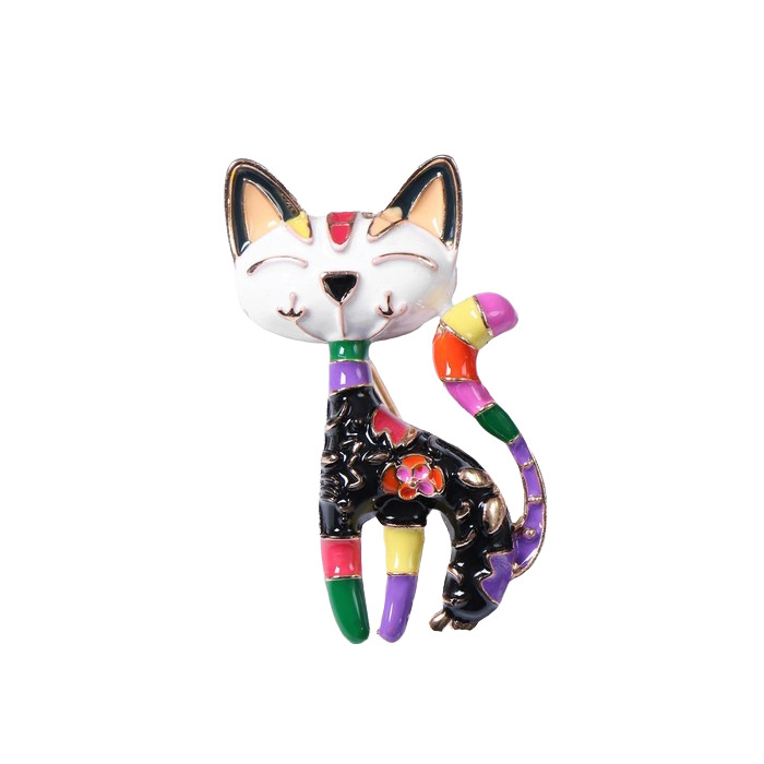 Брошь «Кошка» | Символ года 2023 | Queen Fair