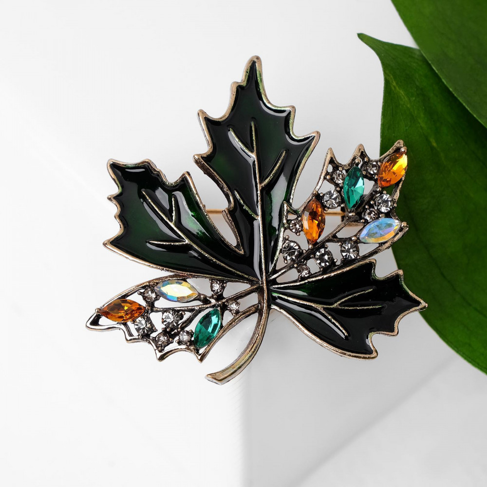Брошь «Лист кленовый» | 1 Сентября | Queen Fair