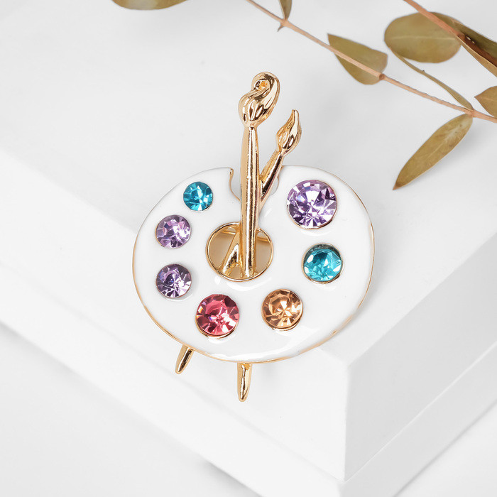 Брошь «Краски» | Профессии | Queen Fair