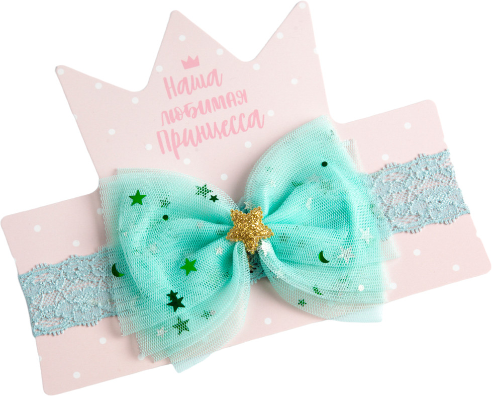 Повязка на голову для девочек «Бантик» | Крошка Я