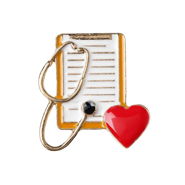 Брошь «Набор врача» | Медицина в бижутерии | Queen Fair